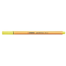 STABILO Tűfilc Stabilo Point 88 0,4 mm neonsárga 88/024 filctoll, marker