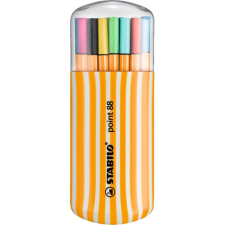 STABILO Tűfilc stabilo point 88 zeburi 20db-os készlet filctoll, marker