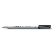  STAEDTLER Alkoholmentes marker, OHP, 0,4 mm, STAEDTLER &quot;Lumocolor® 311 S&quot;, fekete filctoll, marker