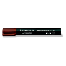 STAEDTLER Alkoholos marker, 2-5 mm, vágott, staedtler &quot;lumocolor 350&quot;, barna 350-7 filctoll, marker