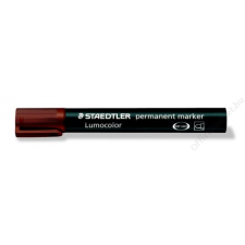 STAEDTLER Alkoholos marker, 2 mm, kúpos, STAEDTLER Lumocolor 352, barna (TS3527) filctoll, marker