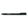 STAEDTLER Alkoholos marker, OHP, 1 mm, STAEDTLER "Lumocolor 317 M", fekete