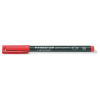  STAEDTLER Alkoholos marker, OHP, 1 mm, STAEDTLER "Lumocolor® 317 M", piros