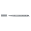  STAEDTLER Dekormarker, 1-2 mm, kúpos, STAEDTLER "8323", ezüst