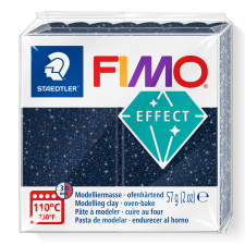 STAEDTLER FIMO Effect Égethető gyurma 57g - Galaxis kék gyurma