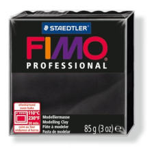 STAEDTLER FIMO Professional Égethető gyurma 85g - Fekete gyurma