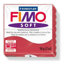 STAEDTLER FIMO Soft Égethető gyurma 56g - Meggy piros gyurma