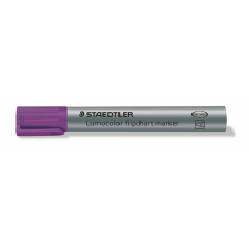STAEDTLER Flipchart marker, 2 mm, kúpos, STAEDTLER &quot;Lumocolor 356&quot;, ibolya filctoll, marker