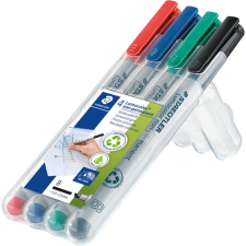 STAEDTLER Folienstift Lumocolor B nonperm 4St (312 WP4) filctoll, marker
