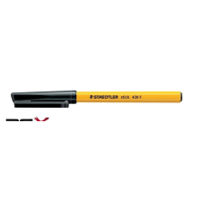STAEDTLER Golyóstoll, 0,3 mm, kupakos, STAEDTLER "Stick 430 F", fekete toll
