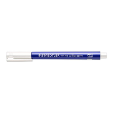 STAEDTLER Kalligrafikus marker, STAEDTLER "8325", fehér filctoll, marker