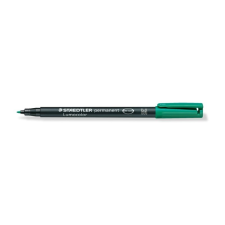 STAEDTLER Marker Lumocolor M 1, 0 mm perm.kerek, zöld-317-5-10db/ dob-STAEDTLER filctoll, marker