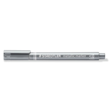 STAEDTLER Marker Staedtler dekor 1-2 mm kerek hegyű ezüst filctoll, marker