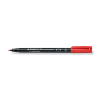 STAEDTLER Marker Staedtler Lumocolor permanent S piros