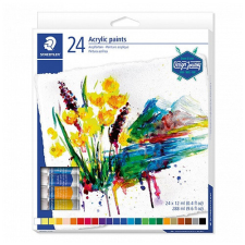 STAEDTLER Művészeti akrilfesték Staedtler Design Journey 24 db-os bliszteres akrilfesték