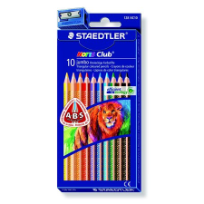 STAEDTLER Noris Club Háromszögletű Színes ceruza készlet 10 db - Vegyes színes ceruza