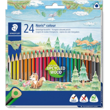 STAEDTLER Noris Colour Háromszögletű színes ceruza készlet (24 db/csomag) (187 C24) színes ceruza