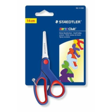 STAEDTLER Olló, iskolai, 14 cm, STAEDTLER "Noris 965", kék olló