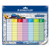 STAEDTLER Órarend, törölhető, öntapadós, STAEDTLER "641 SP2"