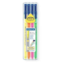 STAEDTLER &quot;Triplus&quot; 1-4 mm 4 különböző színű szövegkiemelő készlet filctoll, marker