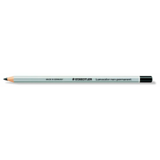 STAEDTLER Színes ceruza, hatszögletű, mindenre író, lemosható, (omnichrom) STAEDTLER Lumocolor 108, fekete (TS1089) színes ceruza