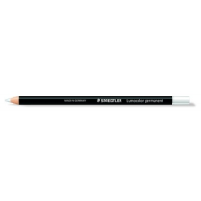 STAEDTLER Színes ceruza, henger alakú, mindenre író, (glasochrom) STAEDTLER "Lumocolor", fehér színes ceruza