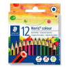 STAEDTLER Színes ceruza készlet, hatszögletû, félhosszú, STAEDTLER "Noris Colour 185", 12...