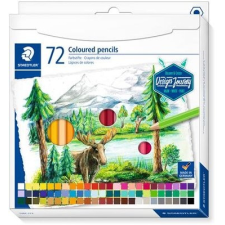 STAEDTLER Színes ceruza készlet, hatszögletű, "Design Journey", 72 különböző szín ceruza