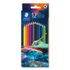 STAEDTLER Színes ceruza készlet, hatszögletű, STAEDTLER  175 C , Multiverzum 1, 12 különböző szín