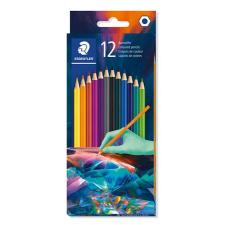 STAEDTLER Színes ceruza készlet, hatszögletű, STAEDTLER  175 C , Multiverzum 1, 12 különböző szín színes ceruza