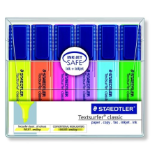 STAEDTLER Szövegkiemelő készlet, 1-5 mm, , 6 különböző szín filctoll, marker