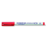  STAEDTLER Táblamarker, 1 mm, M, kúpos, STAEDTLER "Lumocolor 301", piros
