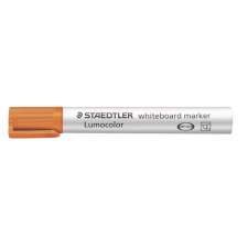 STAEDTLER Táblamarker, 2,5 mm, vágott, STAEDTLER "Lumocolor 351 B", narancssárga filctoll, marker
