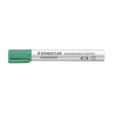 STAEDTLER Táblamarker, 2,5 mm, vágott, STAEDTLER "Lumocolor 351 B", zöld filctoll, marker