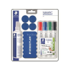 STAEDTLER Táblamarker készlet, 2 mm, kúpos, STAEDTLER "Lumocolor® Set 613 S", 10 darabos