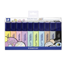 STAEDTLER Textsurfer Classic Pastel 1-5 mm Szövegkiemelő készlet 10 db - Vegyes filctoll, marker