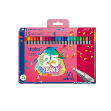 STAEDTLER Triplus fineliner 334 Tűfilc készlet - Vegyes színek (25 db / csomag) filctoll, marker