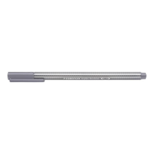 STAEDTLER Tűfilc, 0,3 mm, STAEDTLER "Triplus 334", galamb szürke filctoll, marker