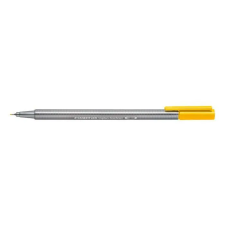 STAEDTLER Tűfilc, 0,3 mm, STAEDTLER "Triplus 334", napsárga filctoll, marker