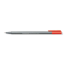 STAEDTLER Tűfilc, 0,3 mm, STAEDTLER "Triplus 334", neonpiros filctoll, marker