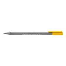 STAEDTLER Tűfilc, 0,3 mm, STAEDTLER "Triplus 334", napsárga filctoll, marker