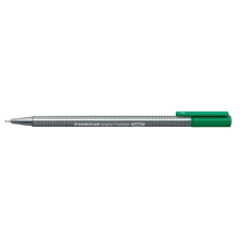 STAEDTLER Tűfilc, 0,3 mm, STAEDTLER "Triplus 334", zöld filctoll, marker