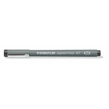 STAEDTLER Tusfilc, 0,7 mm, STAEDTLER &quot;Pigment Liner 308&quot;, fekete filctoll, marker