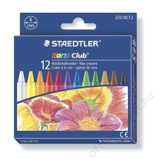 STAEDTLER Zsírkréta, STAEDTLER Noris Club, 12 különböző szín (TS220NC12) kréta