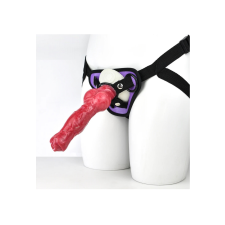  Staffordshire Terrier dog dildó+hám. műpénisz, dildó