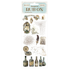 Stamperia Kaparós matrica - Songs of the Sea - Bottles - Rub-On (1 ív) matrica
