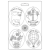 Stamperia Lágy PVC nyomóforma A5 - Create Happiness Welcome Home, plates