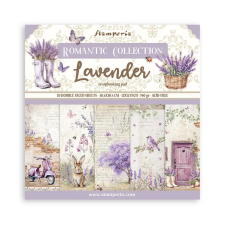 Stamperia Lavender Papírkészlet 12" (30 cm) Paper Pack (10 ív) decoupage papír