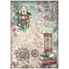 Stamperia Master of Magic Rízspapír A4 Hourglass Rice Paper (1 ív) decoupage papír