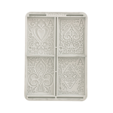 Stamperia Master of Magic Szilikon öntőforma A5 Cards Silicon Mould (1 db) gyertyaöntő forma